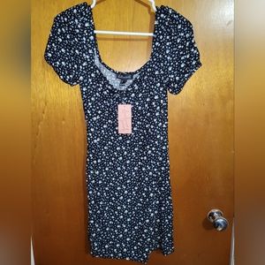 Flower Print Dress